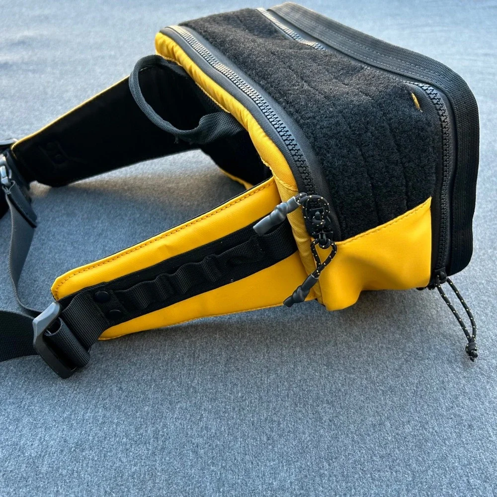 The North Face Explore BLT L Fanny Pack Yellow Black Waist Bag NF0A3KYH